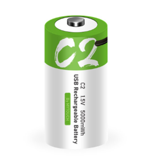 C2 Li-ion USB rechargeable battery