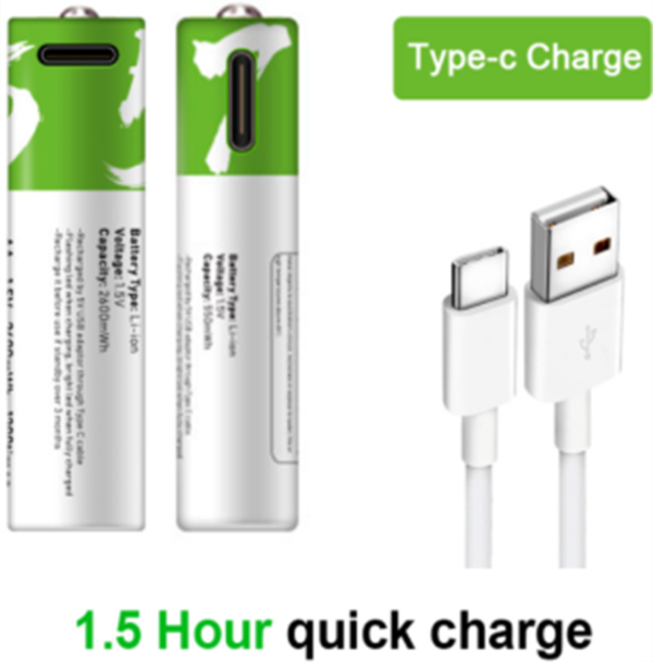 USB Rechargeable AA Battery Supplier 2