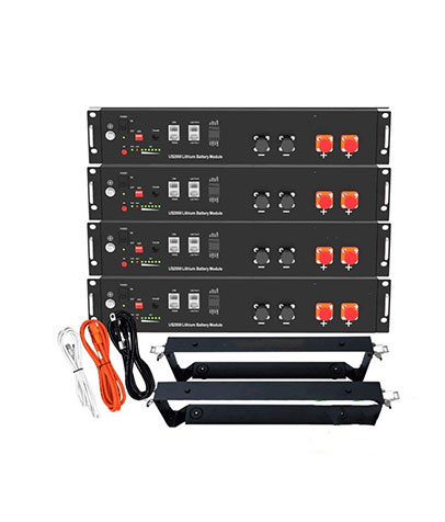 Stackable rack mount LiFePO4 battery for solar energy storage 3