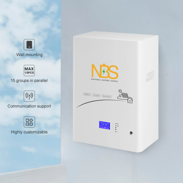 NBS WESS450 wall mounted lithium energy storage battery pack 6