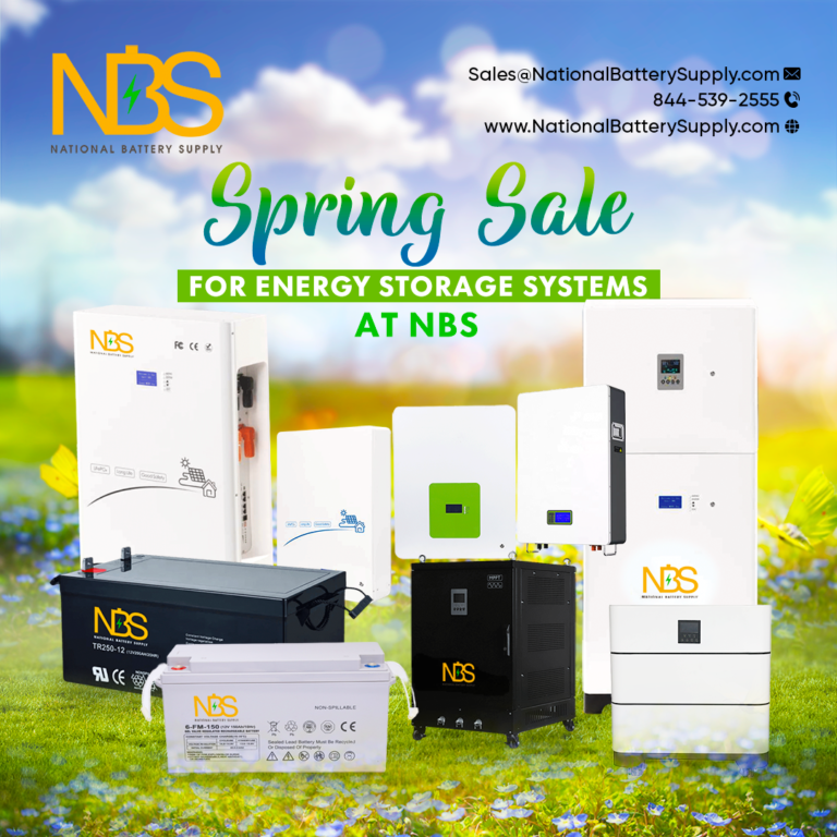 Spring battery sale 2024