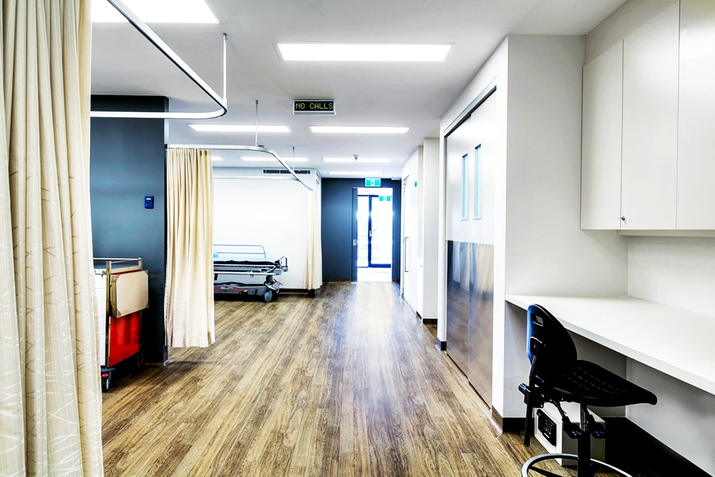 hospital common areas