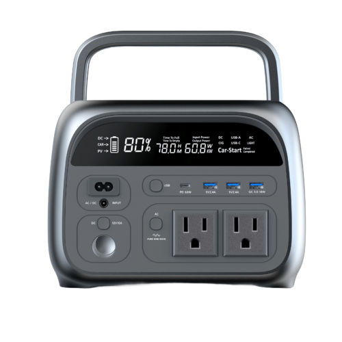 Portable Power Station LiFePO₄ Backup Power Station