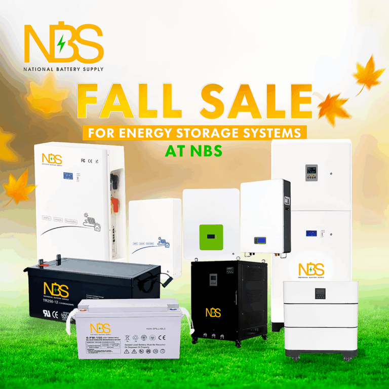 Fall Battery Backup Sale