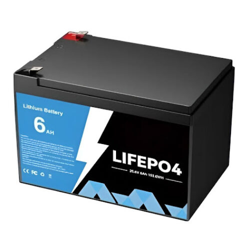 25.6V 6Ah LiFePO4 Battery Pack